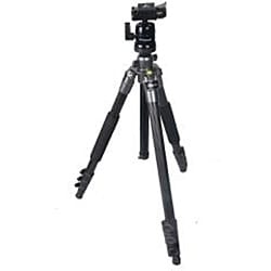 Polaroid 65-inch Pro Carbon Fiber Tripod/ Removeable Ballhead/ Carrying Case 