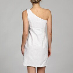 London Times Women's Embellished One-shoulder Dress