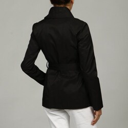Kenneth Cole Women's Short Belted Trench Coat FINAL SALE
