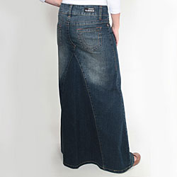 Tabeez Women's Blue Denim Mermaid Skirt