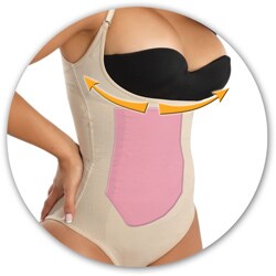 Perfect Figure Women's Thong-style Thermal Bust Shaper