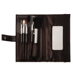 Cala 5-piece Leopard Print Makeup Brush Set
