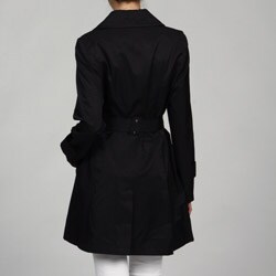 DKNY Women's Belted Rain Trench Coat