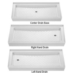 DreamLine Aqua 48x72-inch Glass Shower Door and Amazon Base