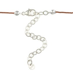 Sterling Silver and Copper Graduated Turquoise Necklace