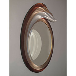 Nova Lighting 'Shoot The Curl' Console Mirror