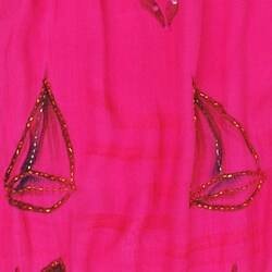 Women's Boat Print Dress (India)