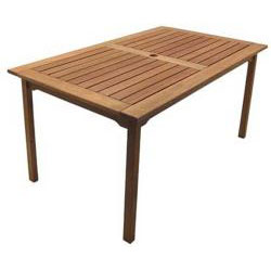 Sicily Rectangular 7-piece Eucalyptus and Wicker Dining Set