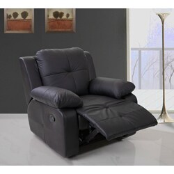 Montgomery Italian Leather Reclining Sofa, Loveseat and Armchair Set