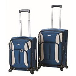 Rockland 2-piece Carry-on Spinner Upright Luggage Set