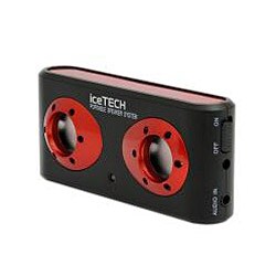 DUETTE i308-b Portable Rechargeable Stereo Speaker
