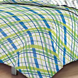 Crisscross 7-piece Full-size Bed in a Bag with Sheet Set