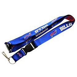 Buffalo Bills Reversible Lanyard Keychain Ticket ID Holder