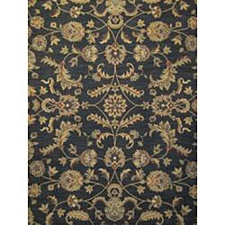 Dorchester Black/ Rust Powerloomed Rug (9'8 x 12'8)