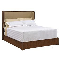 Ellis Leather Shelter Eastern King-size Bed