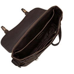 Fossil Men's 'Estate' Canvas/ Leather Messenger Bag