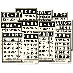 calendar bingo