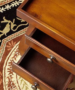 Mavis Side Table with 2 Drawers (Indonesia)