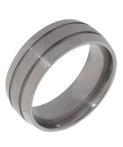 Men's Titanium Corrosion-Resistant Polished Band (8 mm)