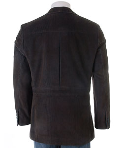 Black Rivet Men's Cord Blazer