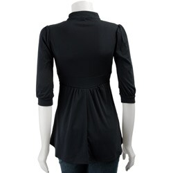 Pathway Women's Banded-sleeve Empire Waist Tunic