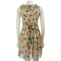 FINAL SALE Teeze Me Junior's Floral Chiffon Dress