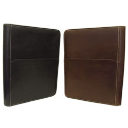 Amerileather Leather Zip Writing Portfolio Cover