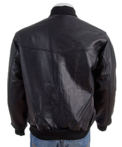 Amerileather Men's Black Leather Jacket