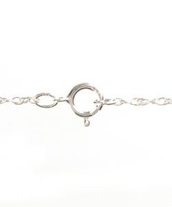 Black Hills Gold Silver Sapphire Necklace