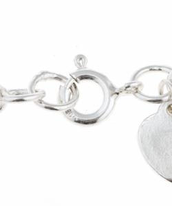 Sterling Silver Jingle Link Anklet