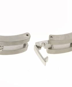 Men'sTitanium Dual-finish Bracelet