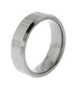Titanium Men's 7-mm Polished Band