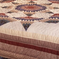 Country Star Patchwork Quilt Set