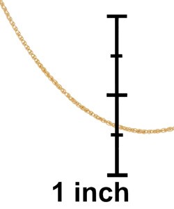 14k Yellow Gold 18-inch Wheat Chain (Set of 3)