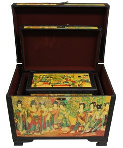 Geisha Storage Boxes (China)