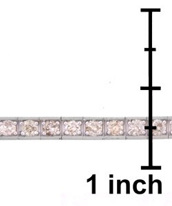 14k Gold 4ct Diamond Tennis Bracelet (I-J, I1 )