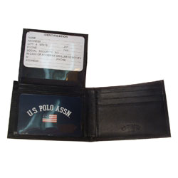 US Polo Association Passcase Bi-Fold Wallet