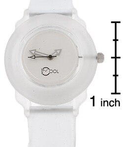 Cool Kid's White Plastic Strap Watch