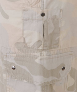 George & Martha Men's Baltimore Canvas Cargo Shorts