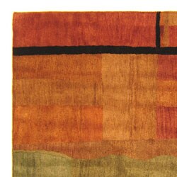 Hand-tufted Tribecca Wool Rug (6' Square)