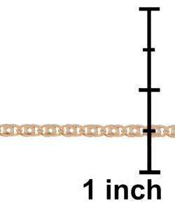 14k Gold Mariner Anklet