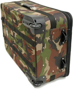 Companions Camouflage 4-piece Luggage Set