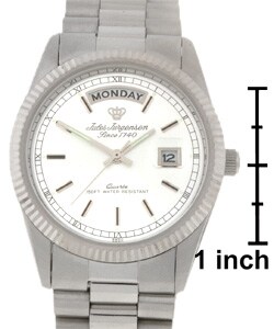 Jules Jurgensen Men's Classic Stainless Steel Watch