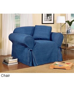 Sure Fit Blue Jeans Loveseat Slipcover