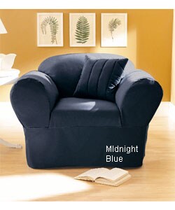 Sure Performance Twill Wrap Loveseat Slipcover
