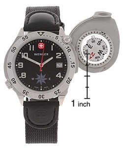 wenger watch with analog compass