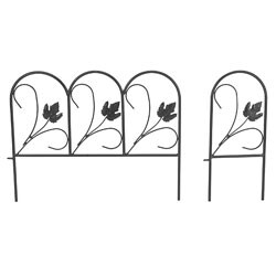 Floral Garden Fence Set