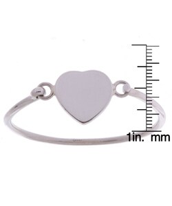 Sterling Silver Engraveable Infant Bracelet