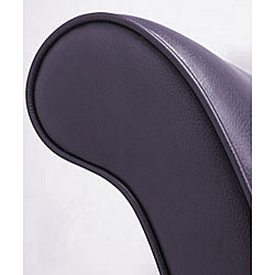 Garland Eggplant Leather Chair