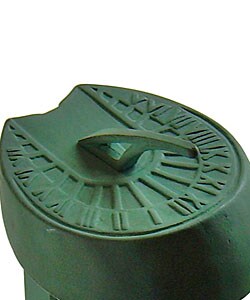 Kichler Pathway Verdigris Sundial Outdoor Light